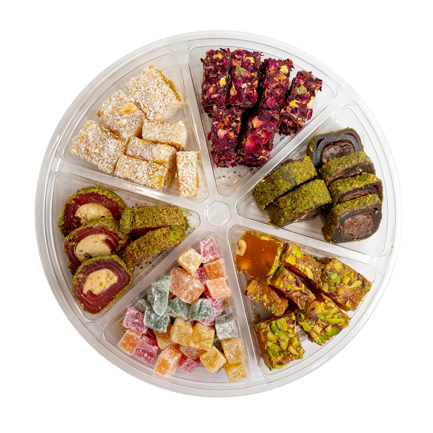 Festive Turkish Delight Snack Tray