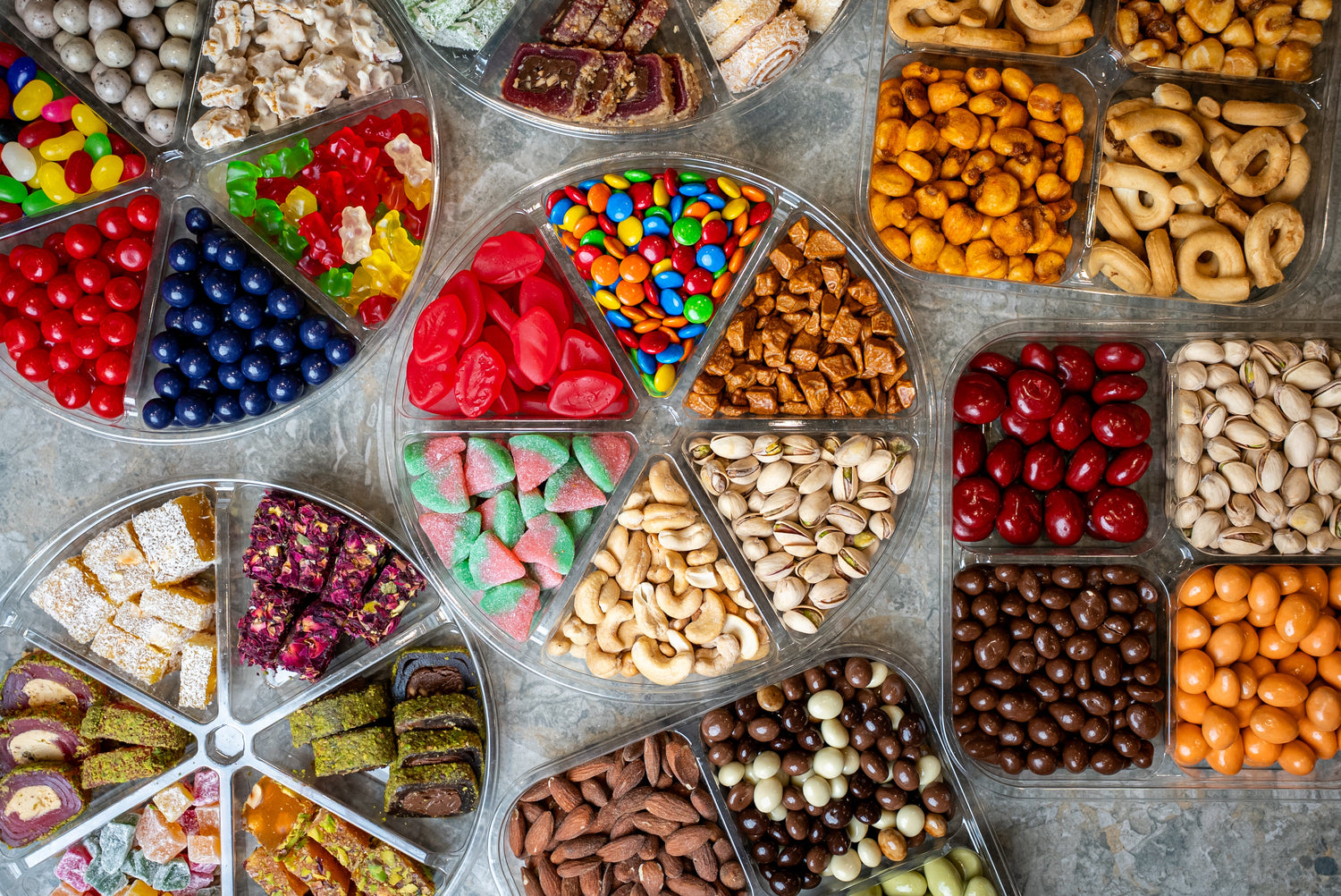 Christmas Snack Trays