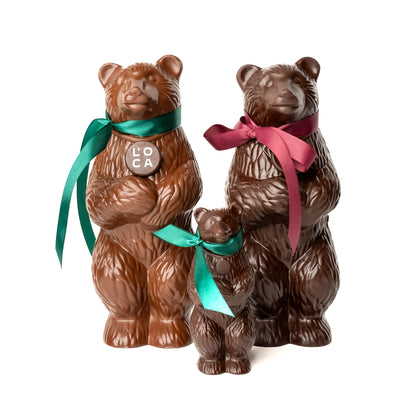 Chocolate Bear Figurines