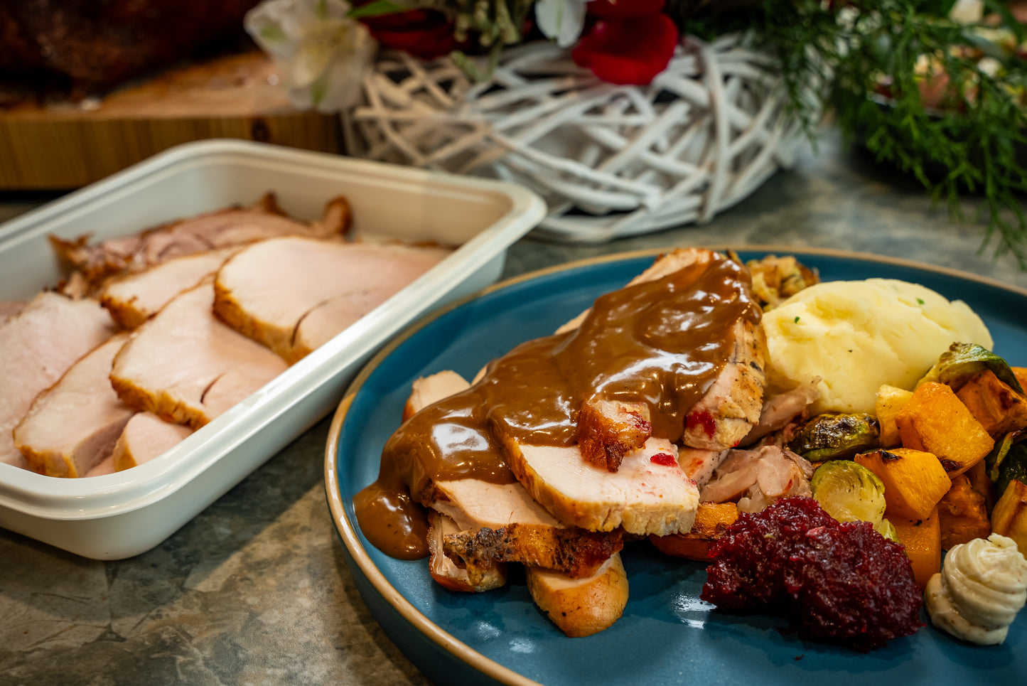 L'OCA Gourmet Turkey Dinner