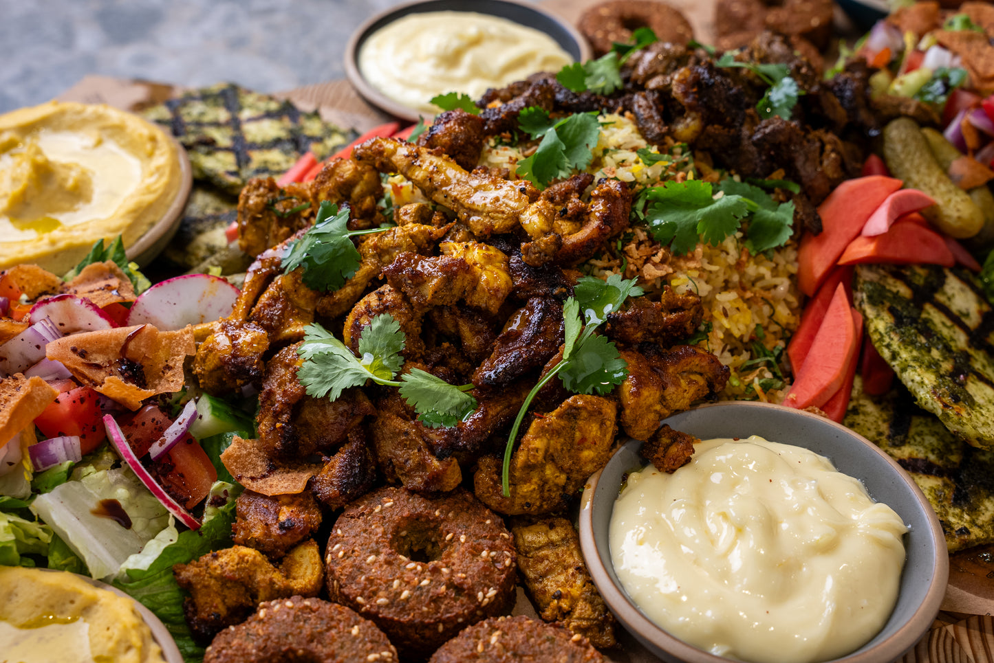 Supper Series - Middle Eastern Mezze Platter